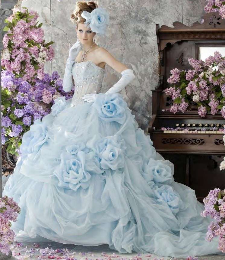 Платье С Цветами На Свадьбу