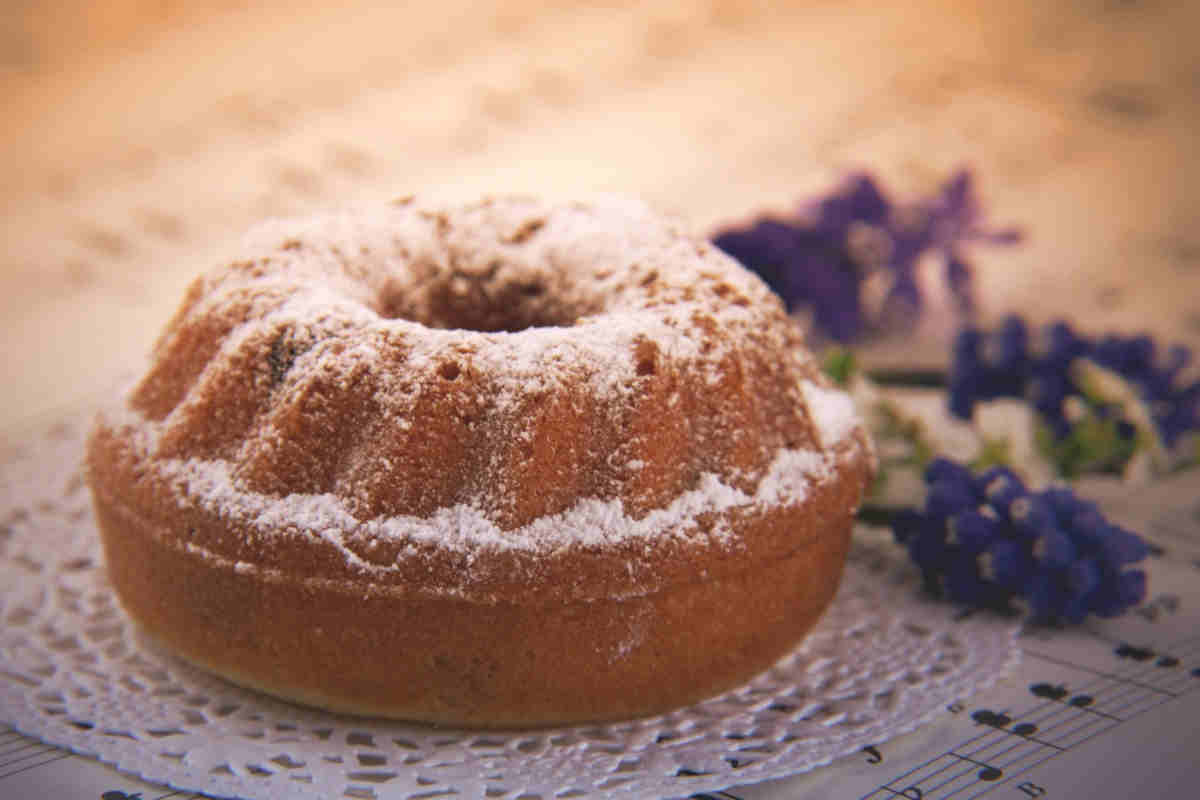 Ciambella all'acqua per colazione