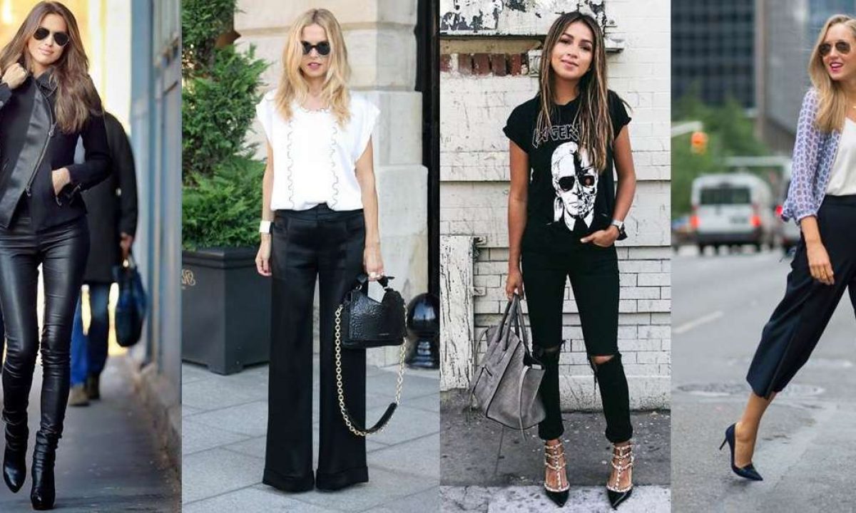 Come abbinare i pantaloni neri: i look più fashion da provare [FOTO] |  Pourfemme