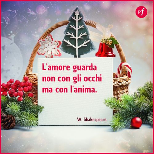 frase di Natale d'amore