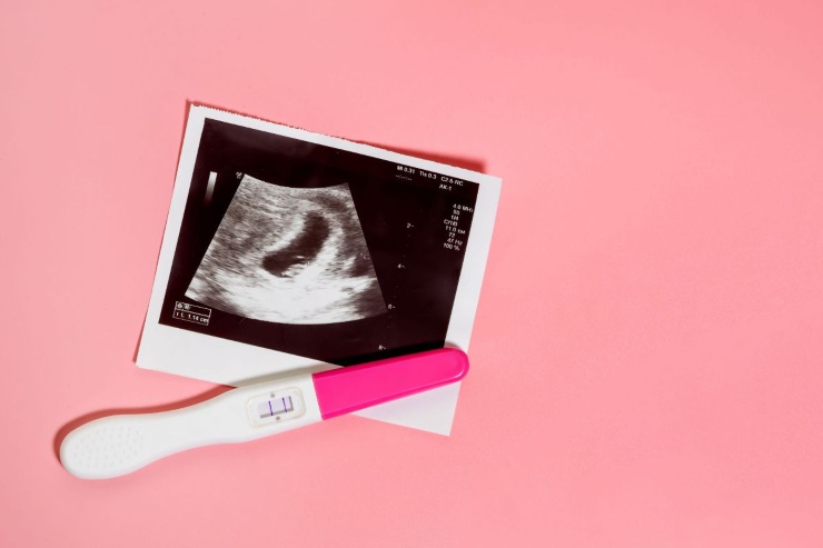 ecografia e test di gravidanza