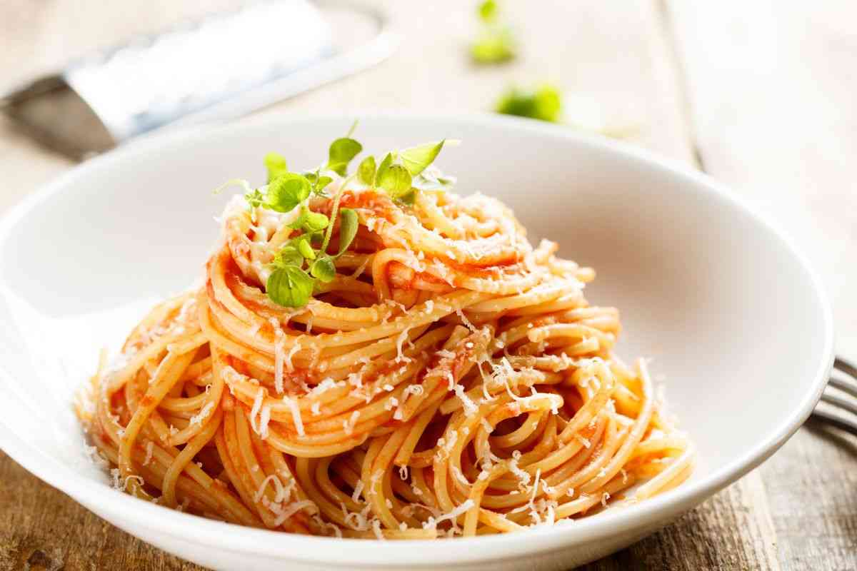 piatto di spaghetti