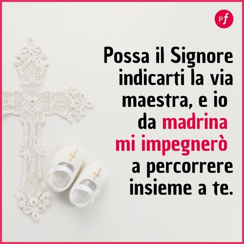 frase per battesimo