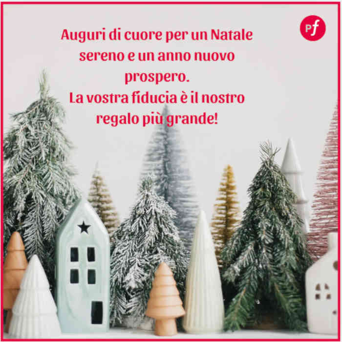 Auguri di Natale aziendali per clienti