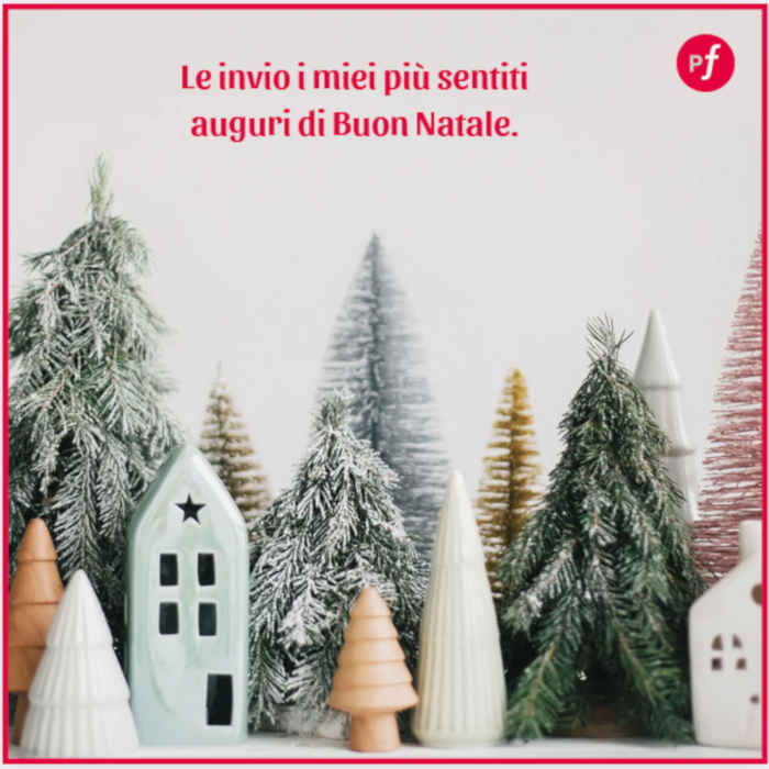 Auguri di Natale per e-mail