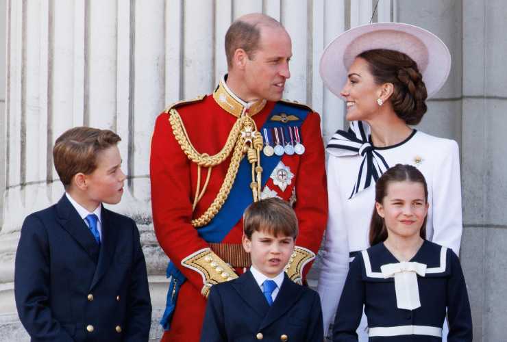 Principe William, Kate Middleton e figli George, Charlotte e Louis