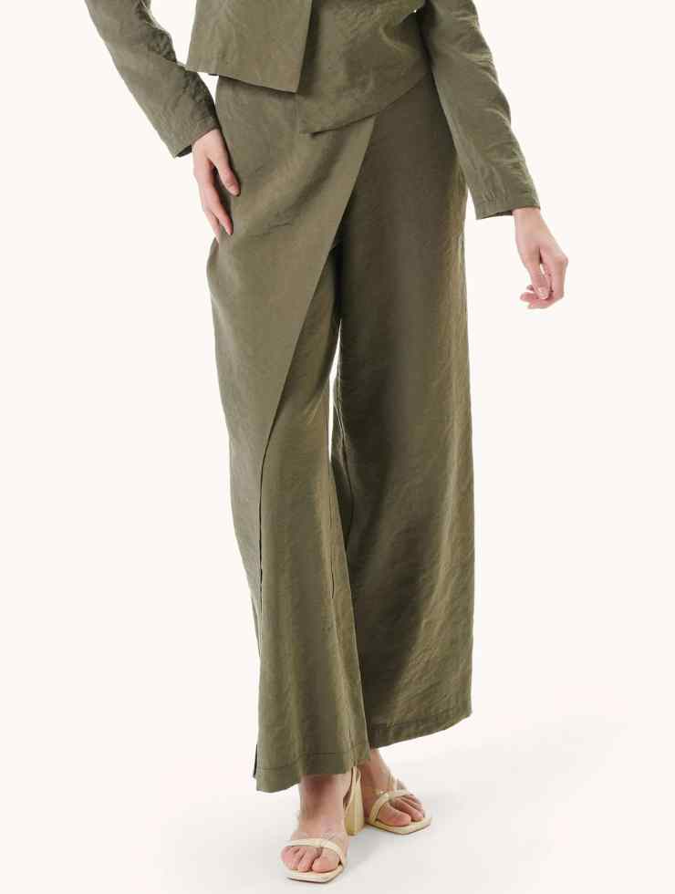 Nanà Italian Heart pantalone pareo verde