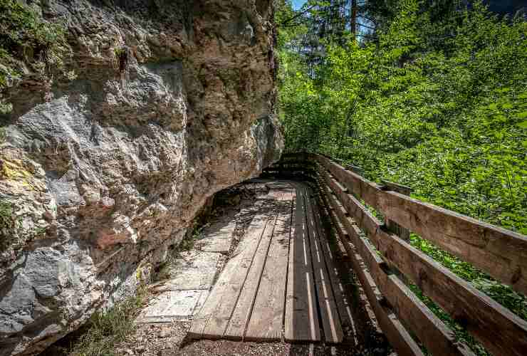 passeggiata di San Romedio, Trentino