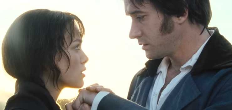 Keira Knightley e Matthew Macfadyen Orgoglio e Pregiudizio