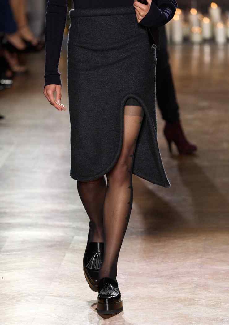 mocassini con tacco Victoria Beckham FW24