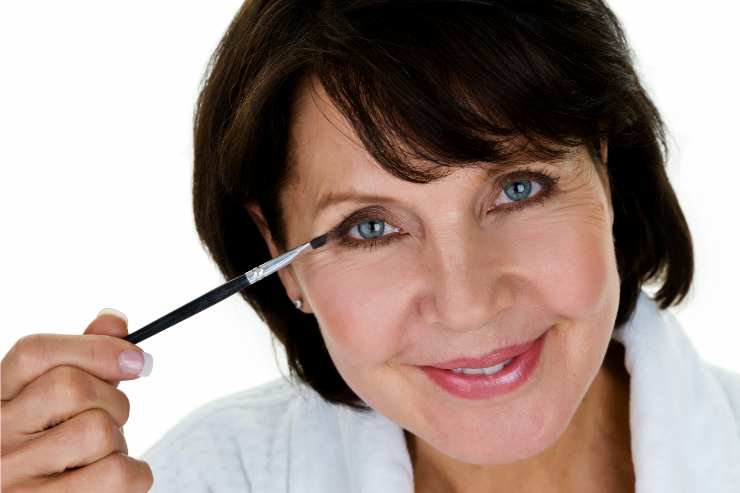 donna over 50 trucco occhi