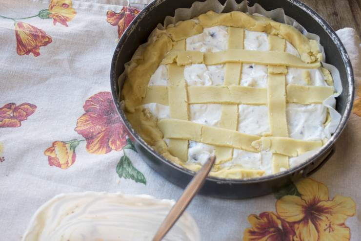 ricetta crostata di ricotta