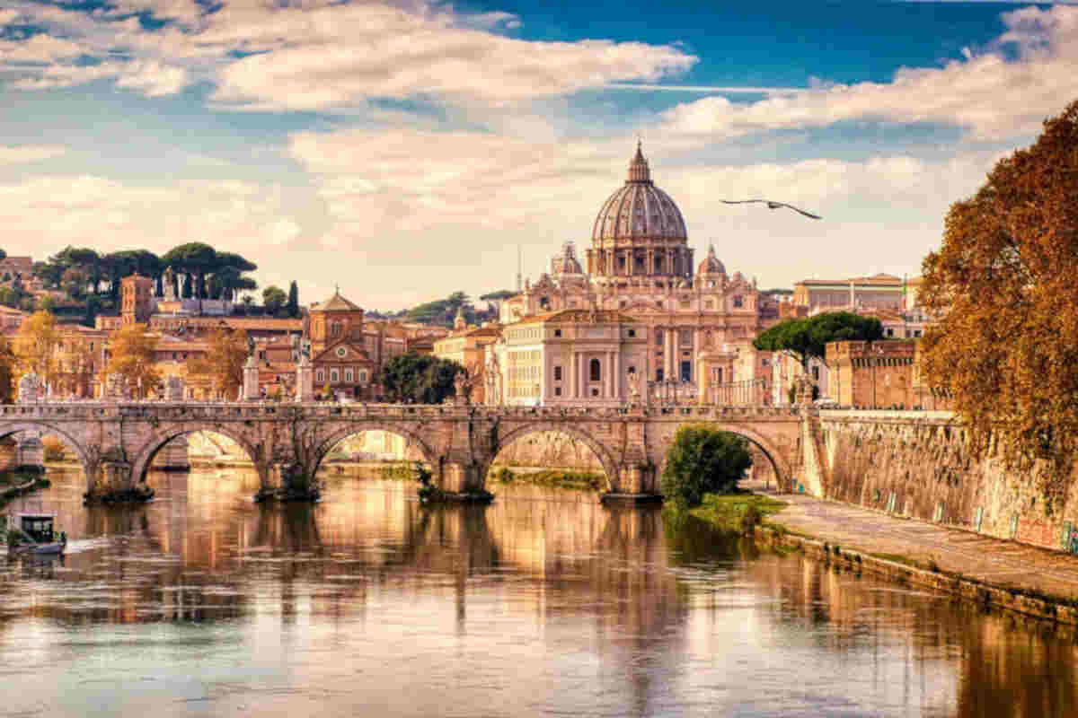 Foliage d'autunno a Roma