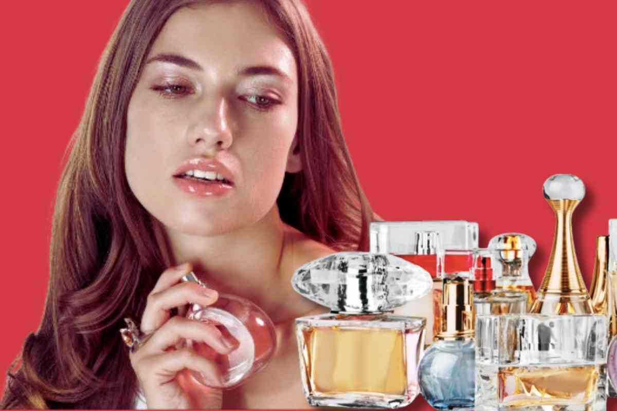 collage Canva profumi donna autunno