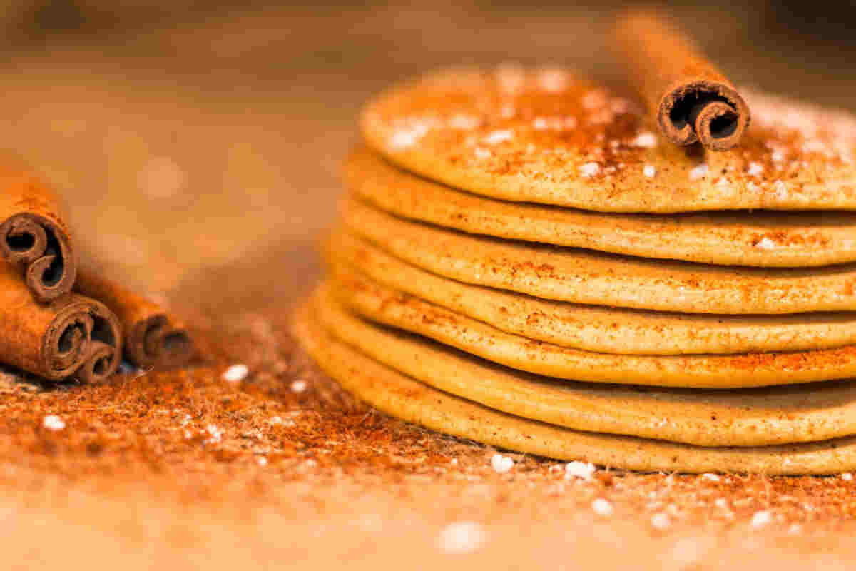 Pancake con la zucca e cannella