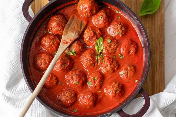 polpette al sugo in padella