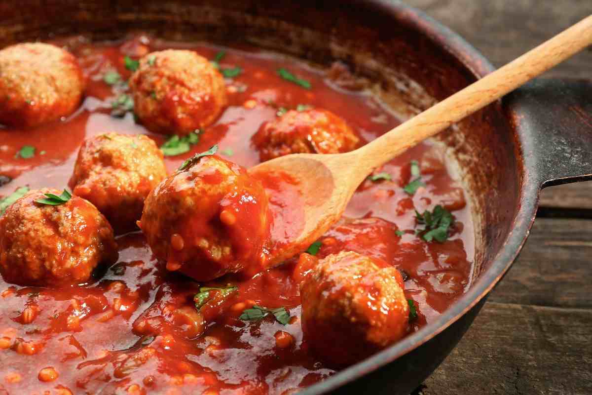 polpette al sugo in padella