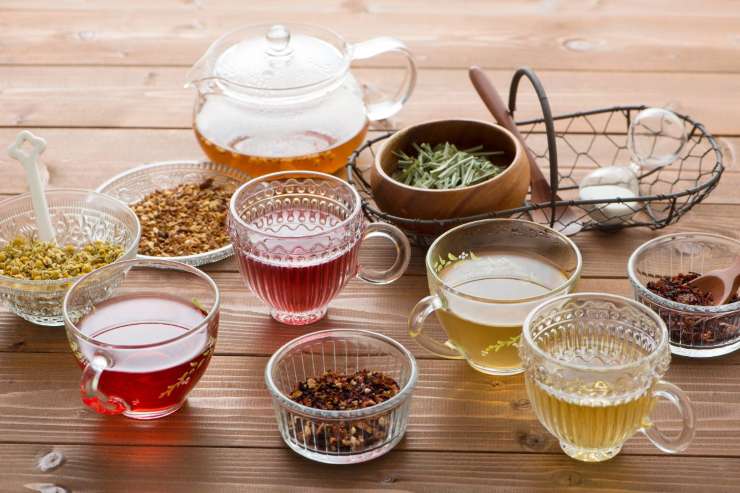 tisane varie e ingredienti