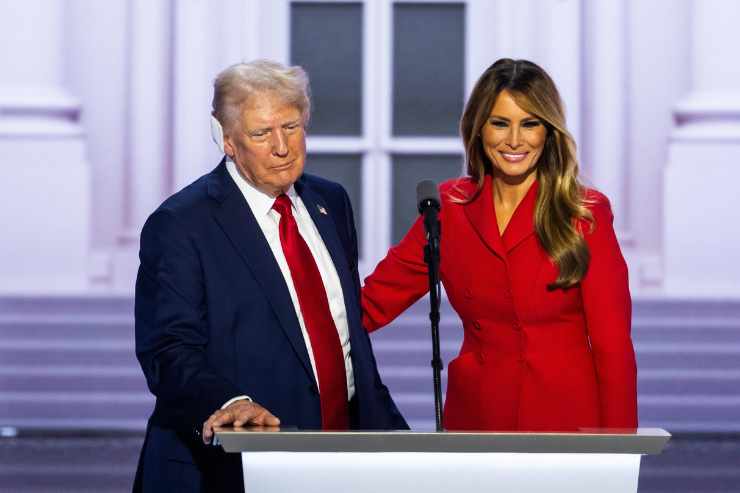 Donald e Melania Trump 