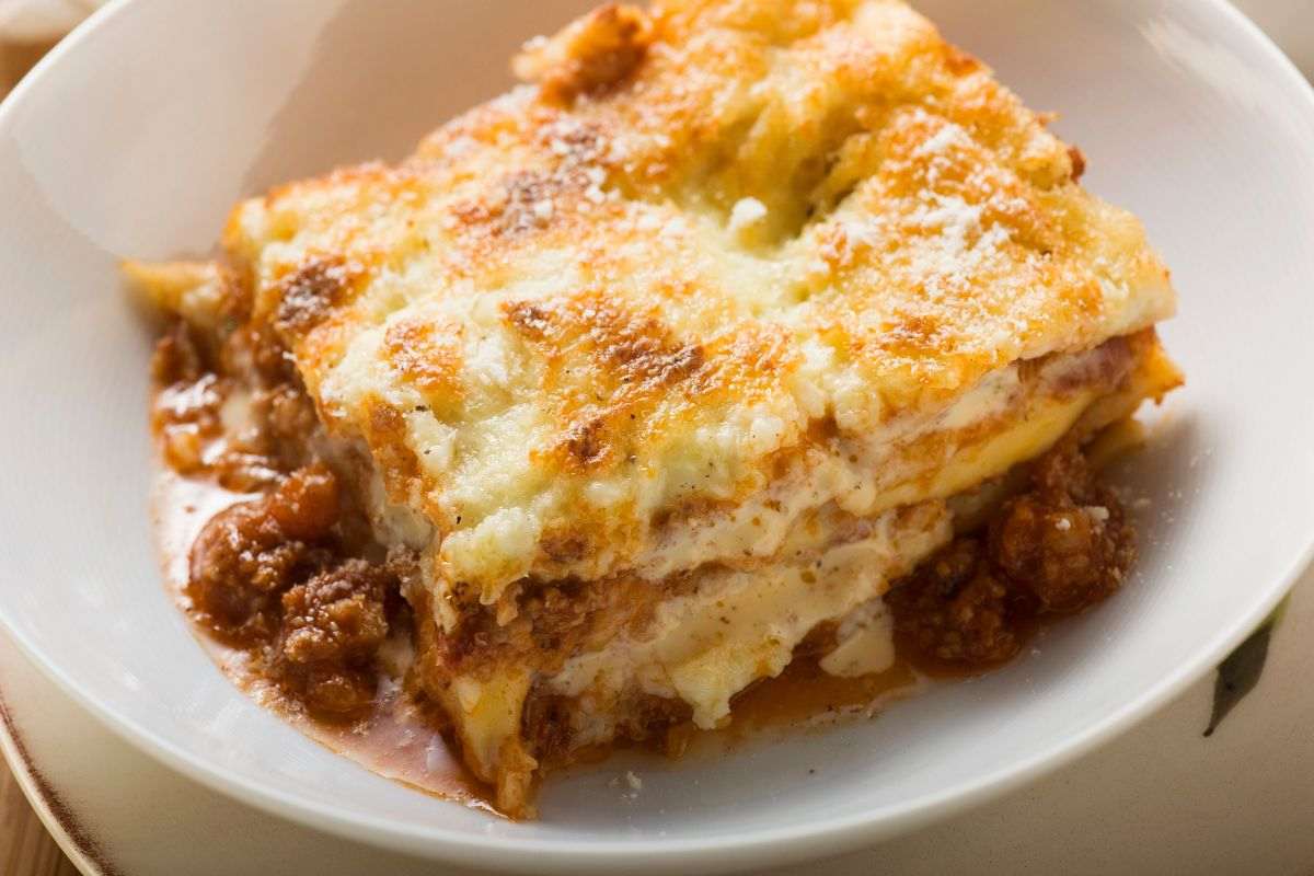 piatto di lasagna