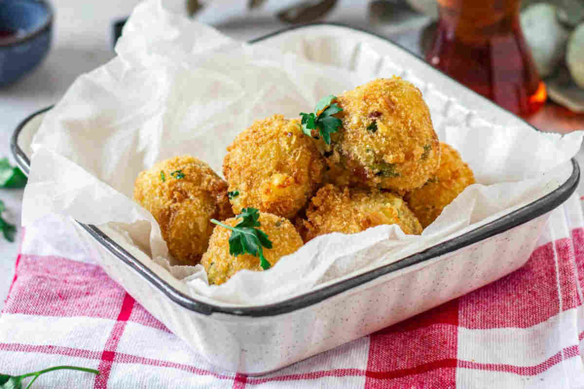 Polpette di patate e provola