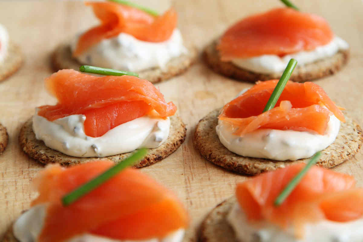 Vol-au-vent al salmone, ricetta