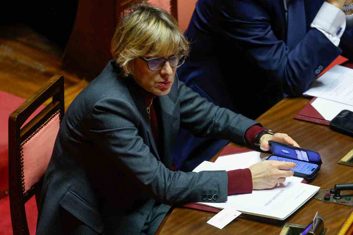 Giulia Bongiorno al Senato