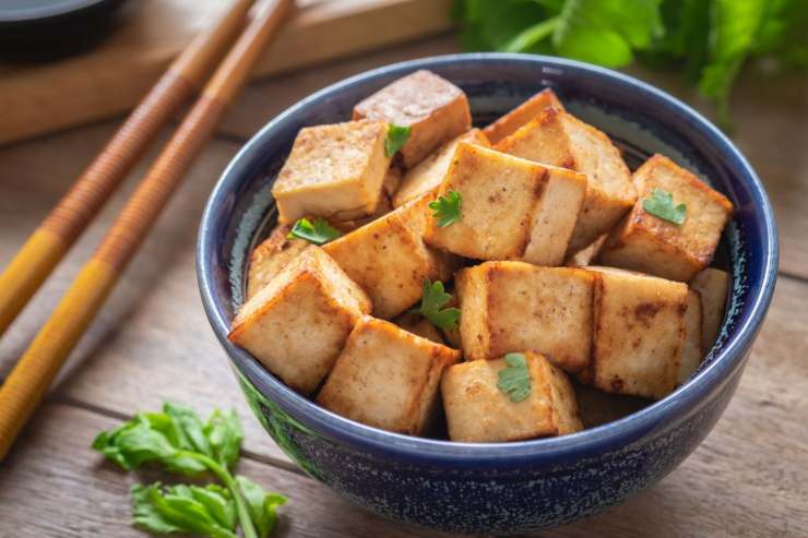 tofu in ciotola