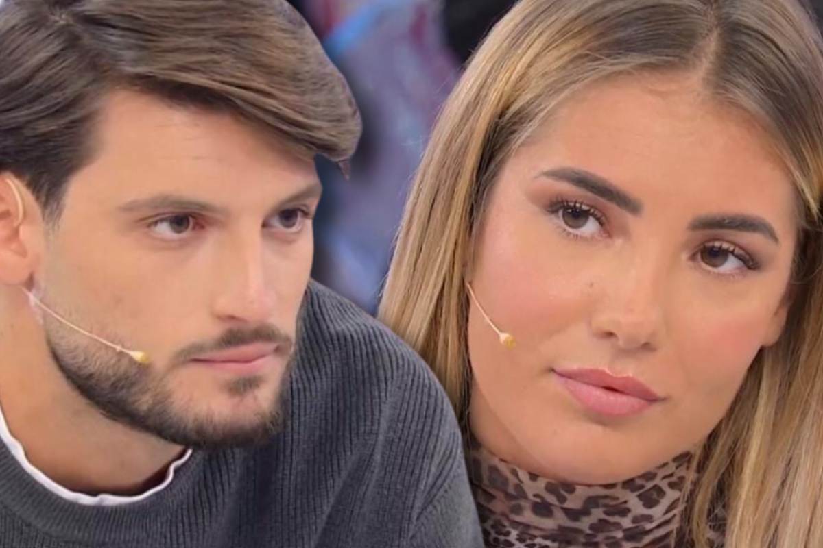 Primo piano di Ciro e Martina, protagonisti di Uomini e Donne 2024/2025