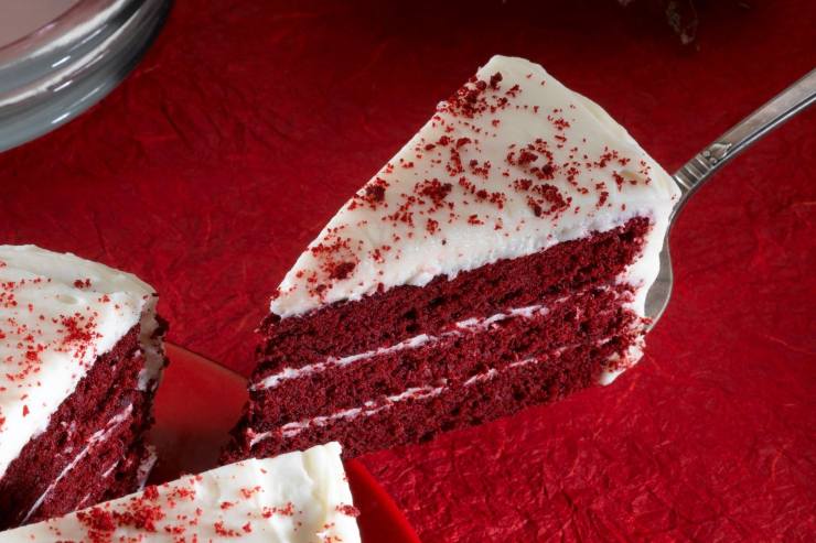 fetta di red velvet