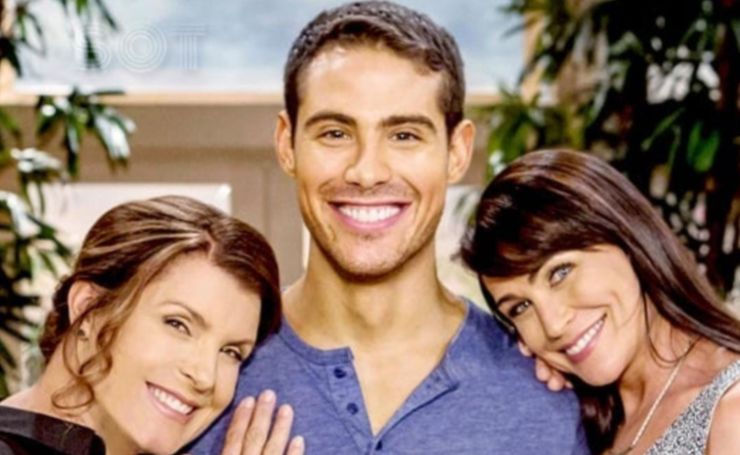 Kimberlin Brown, Francisco San Martin e Rena Sofer in Beautiful