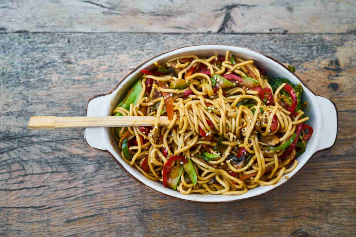 Spaghetti visti dall'alto