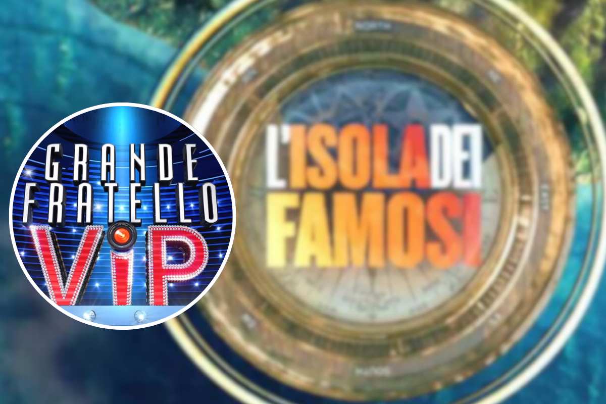 Logo del Gf Vip e dell'Isola dei Famosi