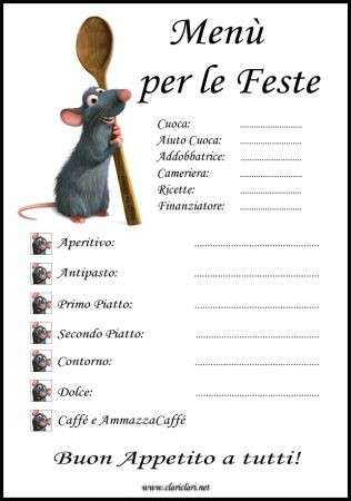 Menu Di Natale Da Compilare E Stampare.Menu Di Natale Layout Da Stampare Pourfemme