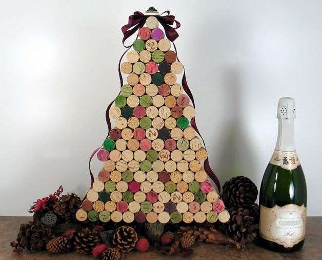 Lavoretti Di Natale Con Cucchiai Di Legno.Albero Di Natale Con Il Riciclo Creativo Idee Originali Foto Pourfemme