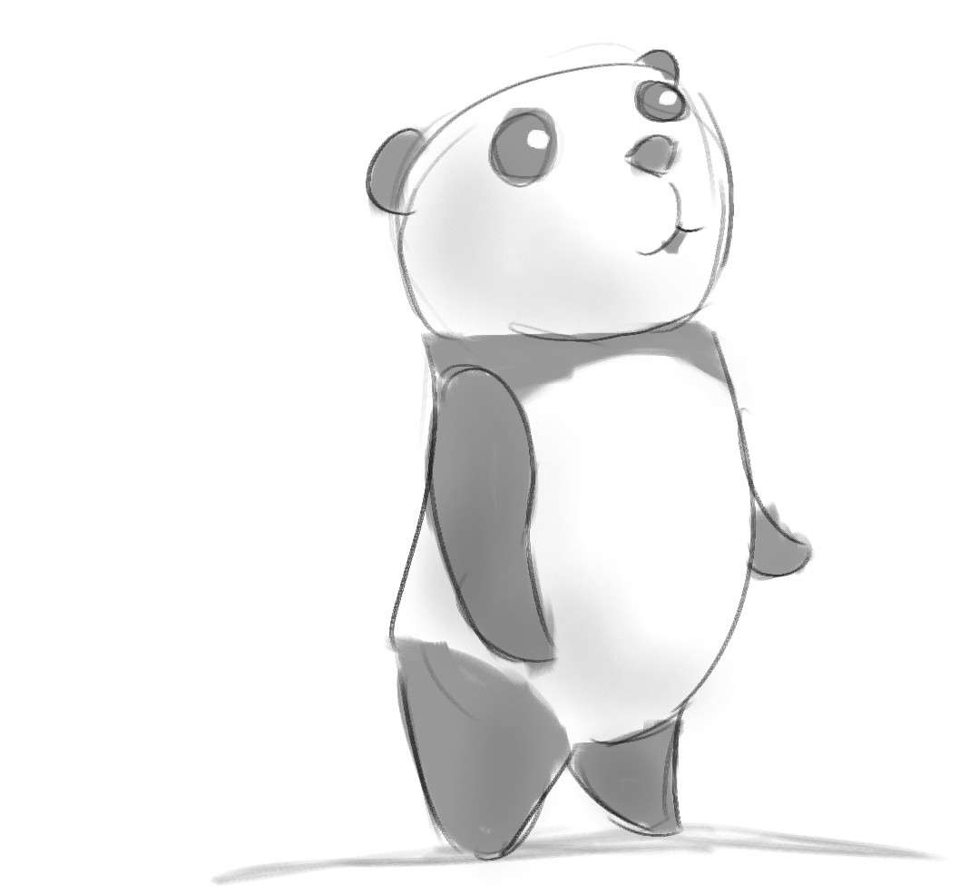 Disegni da colorare panda