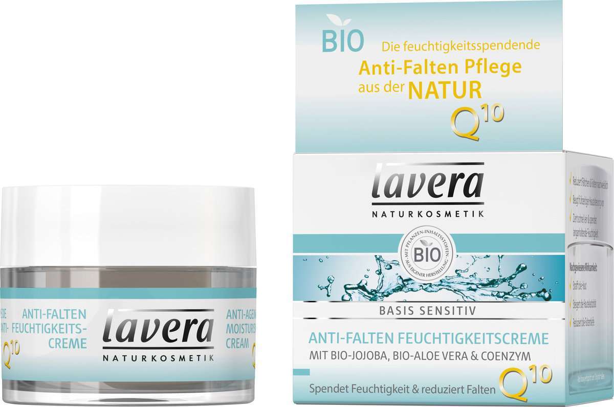 Crema idratante antirughe Lavera Basis Sensitiv