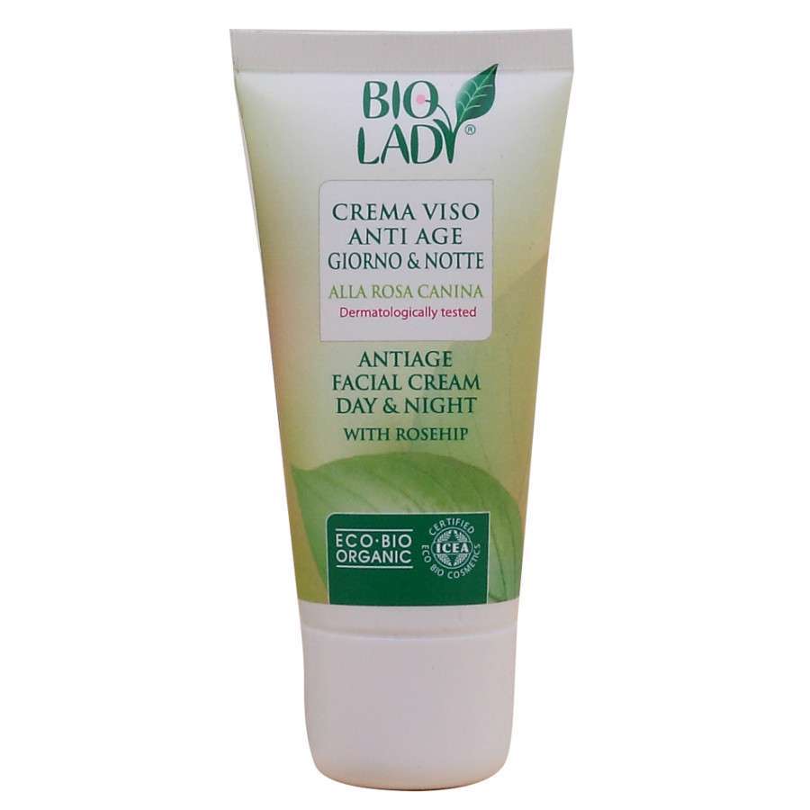 Crema viso antietà rosa canina Bio Carezza Bio Lady