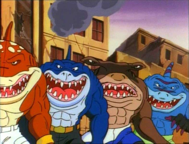 Street Sharks, quattro pinne all'orizzonte