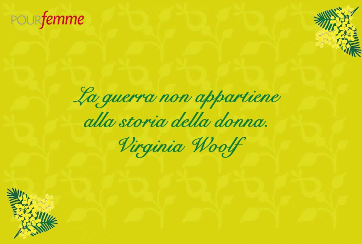 Frase per la Festa della Donna di Virginia Woolf