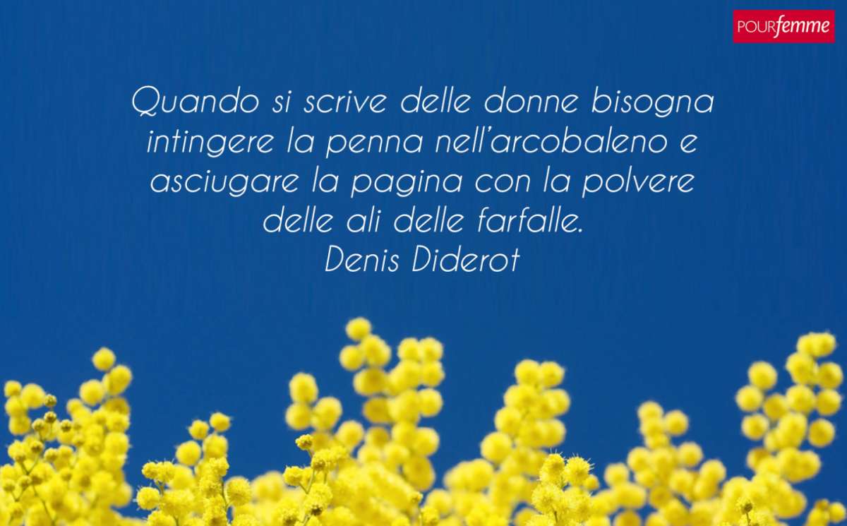 Frasi per la Festa della donna: la citazione di Denis Diderot