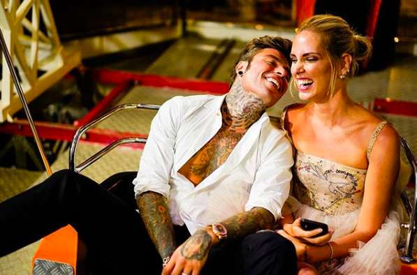 Fedez e Chiara dopo il party