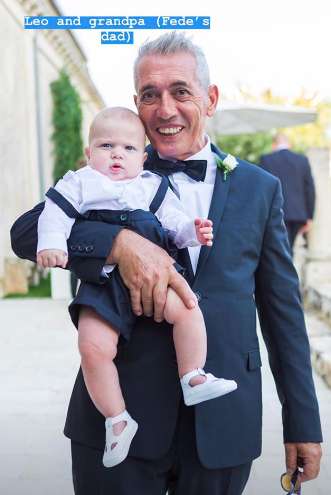 Leone con il nonno