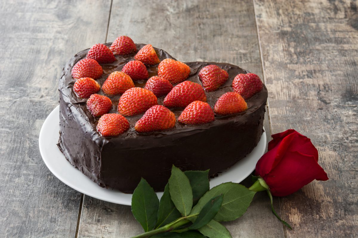 Torta Per San Valentino A Forma Di Cuore Pourfemme